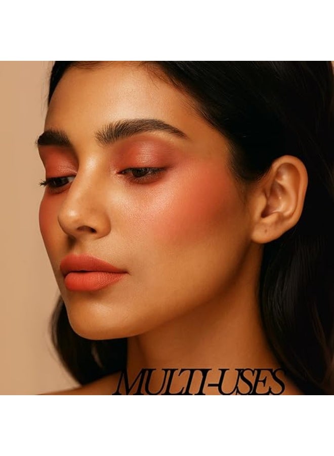 HUDACRUSH Huda Crush Liquid Blush 4.5ml- Warm Coral Blush for Face Makeup, Blusher for Cheeks, Blendable Long-Lasting Matte Finish, Waterproof for Women and Girls - Image 3
